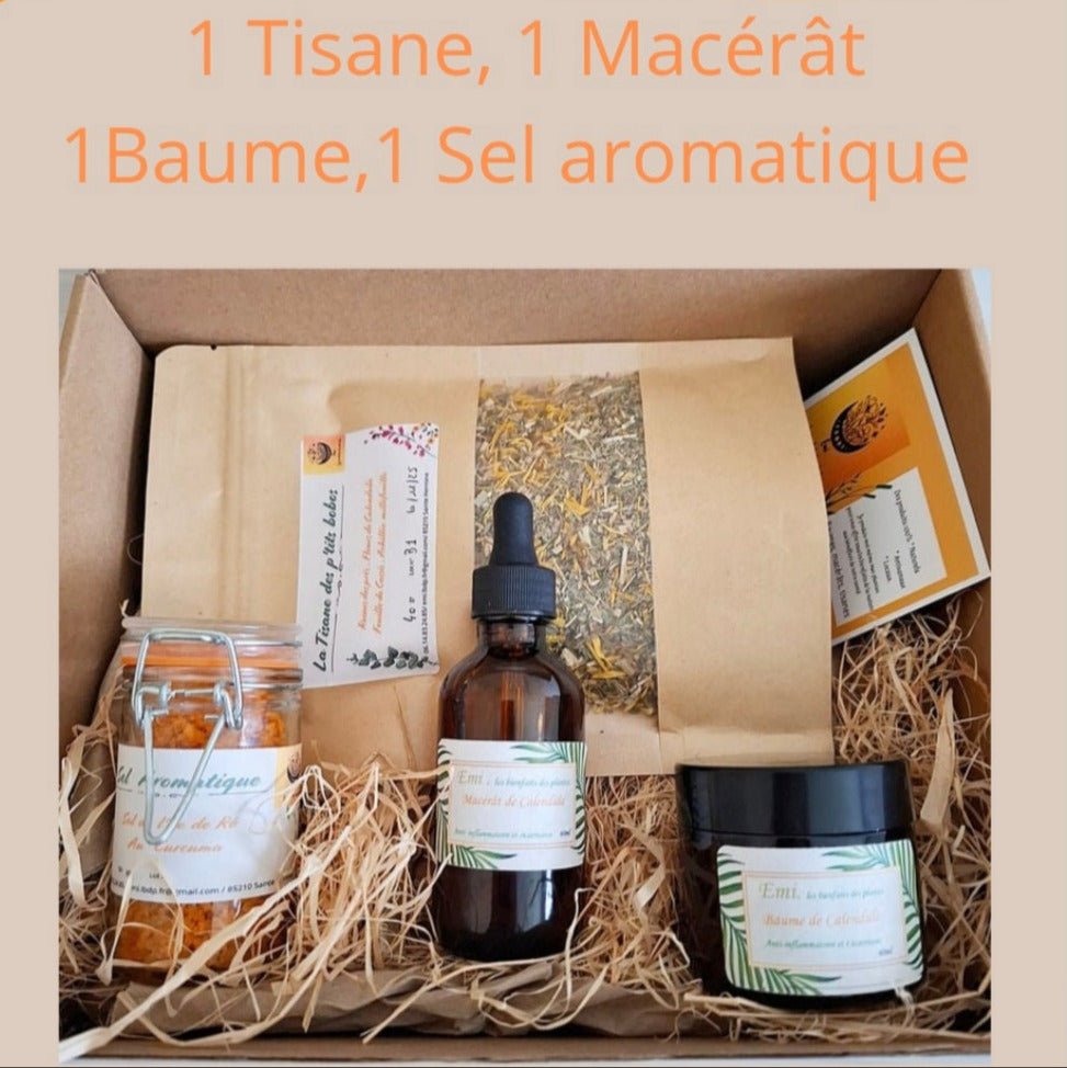 🎁 Coffret Personnalisé Bien - Être Naturel - Emi les bienfaits des plantes