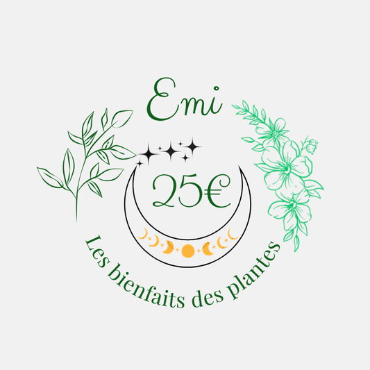 Carte cadeaux Emi les bienfaits des plantes - Emi les bienfaits des plantes